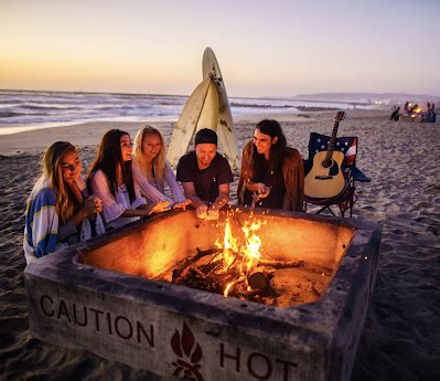 5 San Diego beaches for sunset bonfires